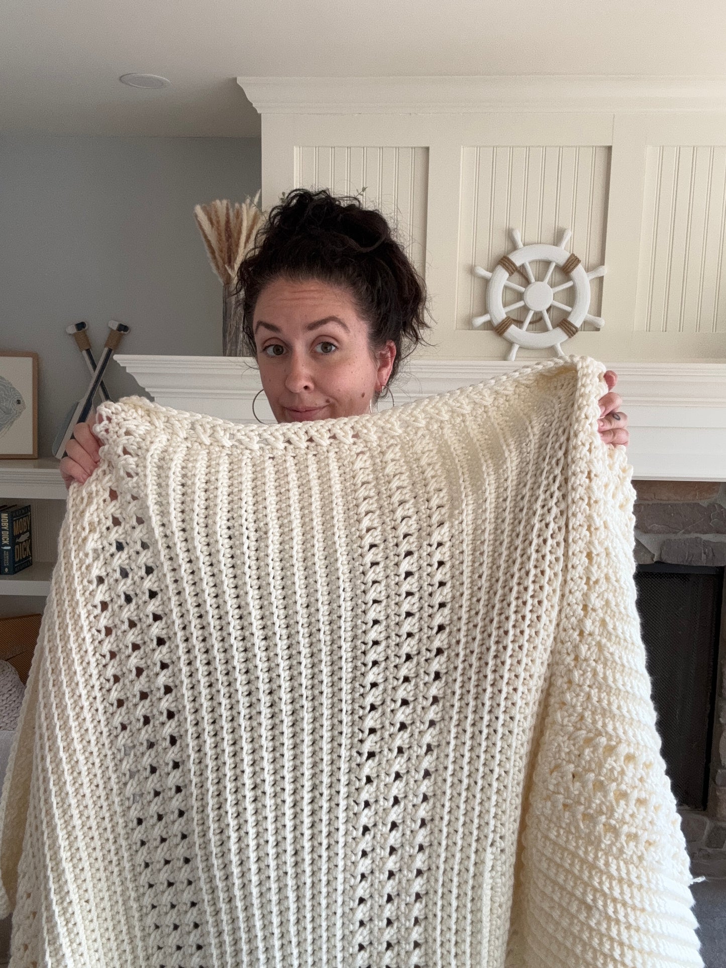 Double Crossed Crochet Blanket - Crochet Kit