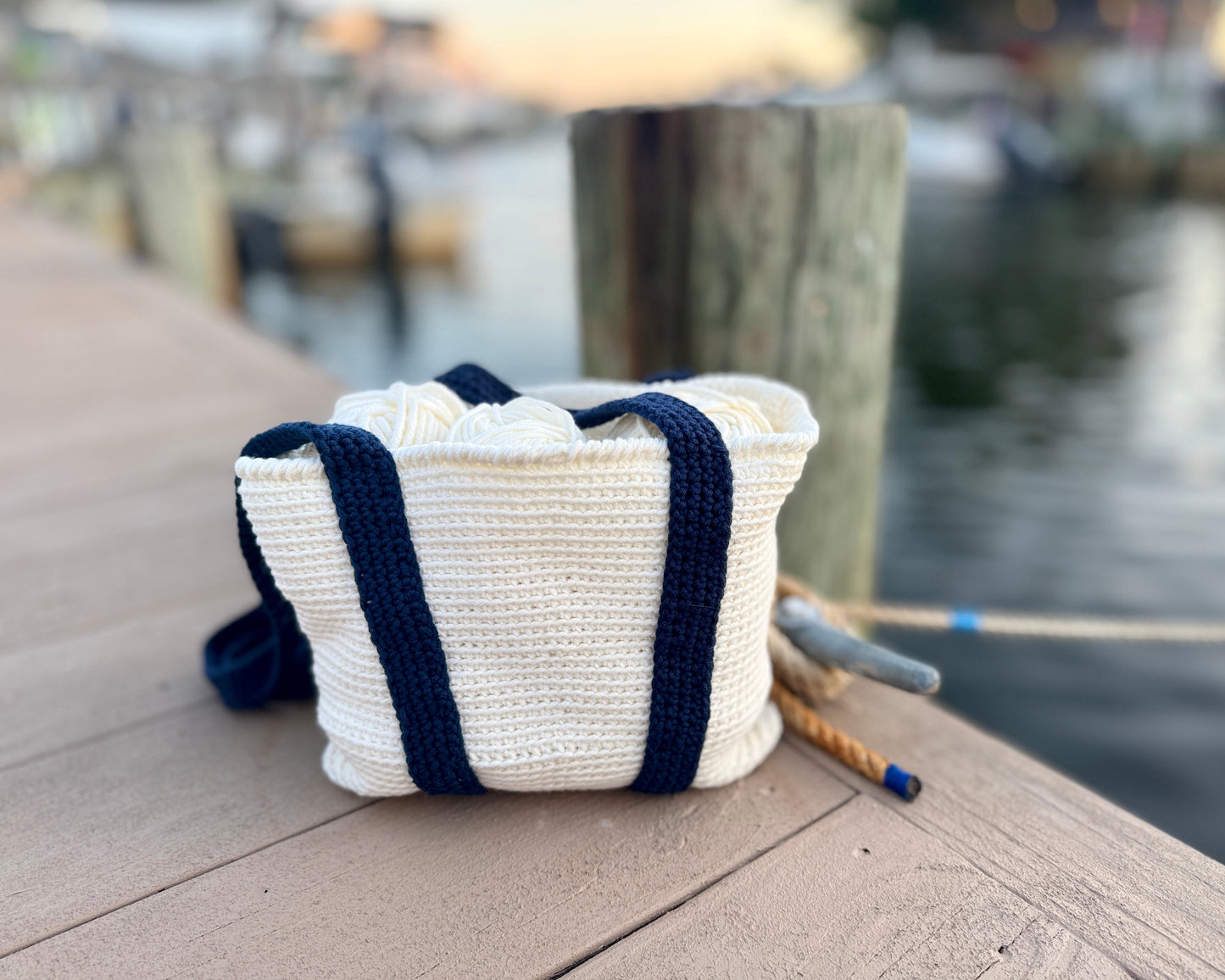 South Bay Tote - Crochet Kit