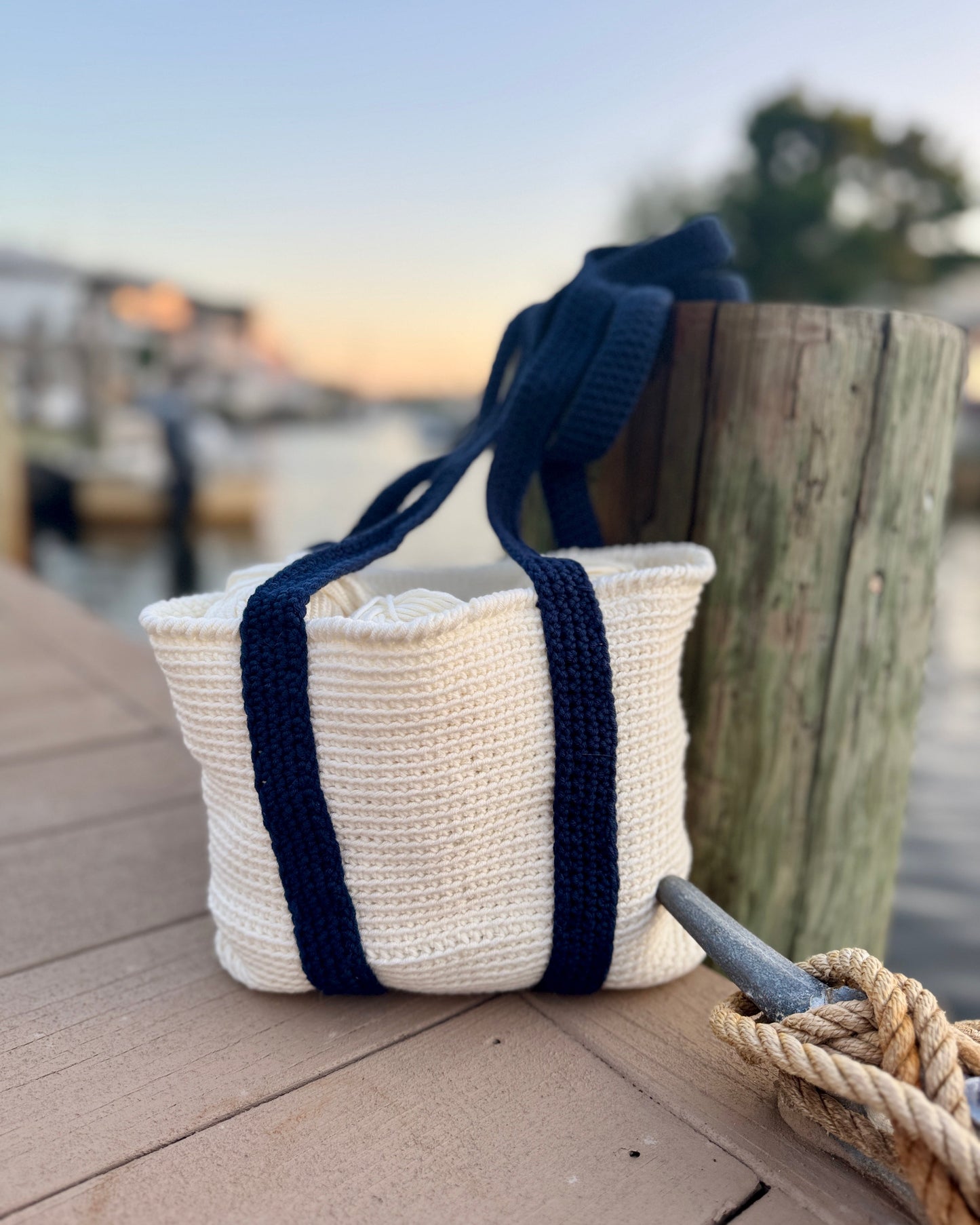 South Bay Tote - Crochet Kit